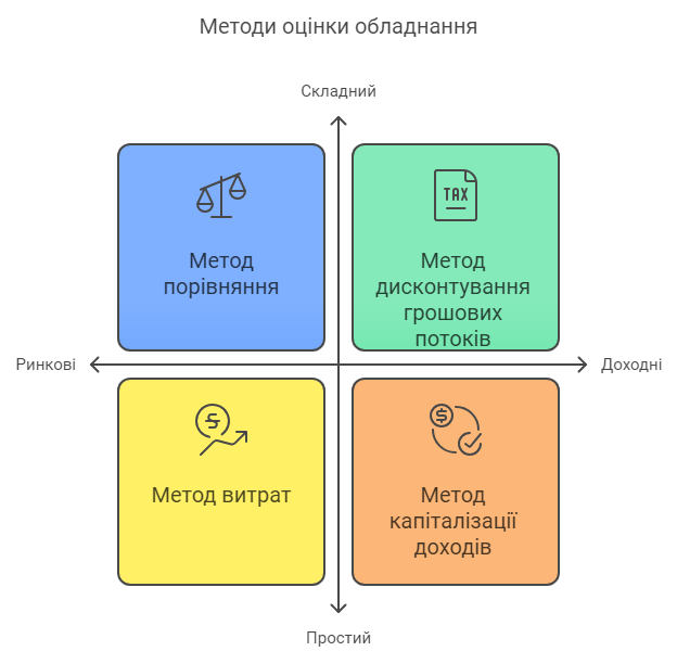 Методи оцінки обладнання Оцінка обладнання
