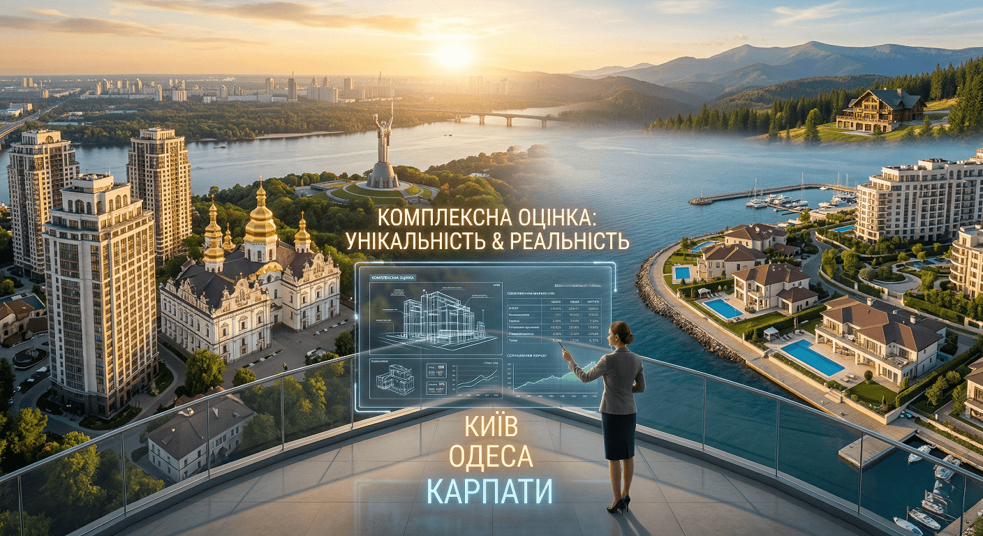 Як уникнути переплати податків при оцінці преміального житла Оцінка елітної нерухомості в Україні
