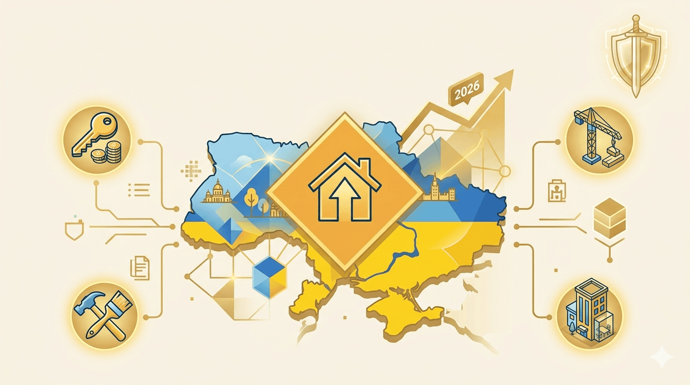 Як інвестувати в нерухомість Інвестування в нерухомість в Україні 2026