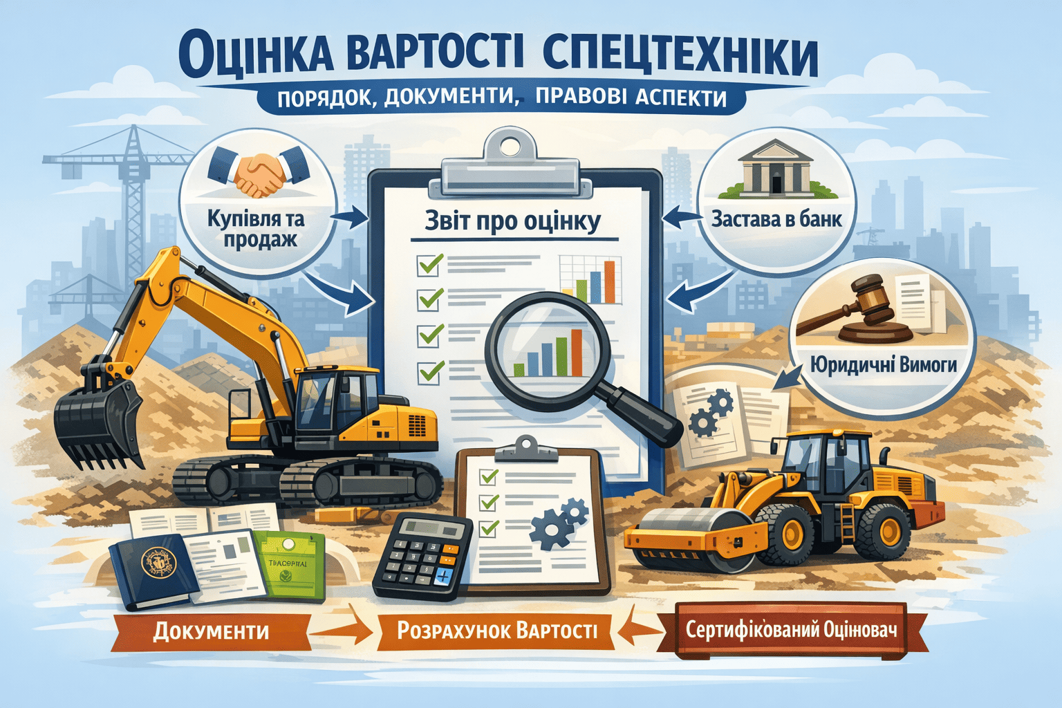 Оцінка спецтехніки Оцінка спецтехніки в Києві