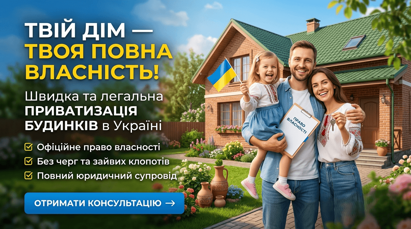 Приватизація будинку Київ